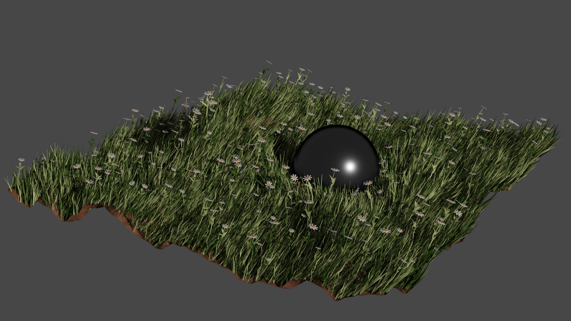 Ball in Grass Interaction