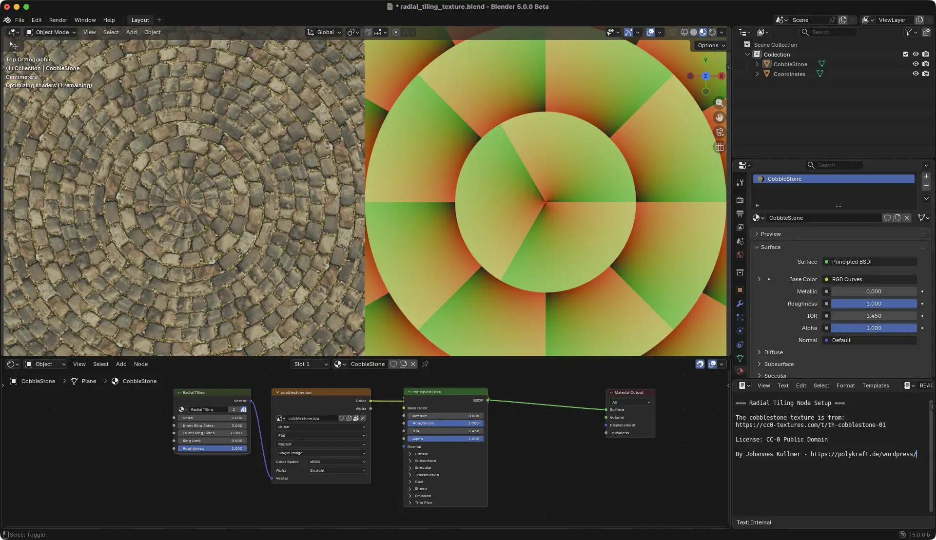 Radial Tiling